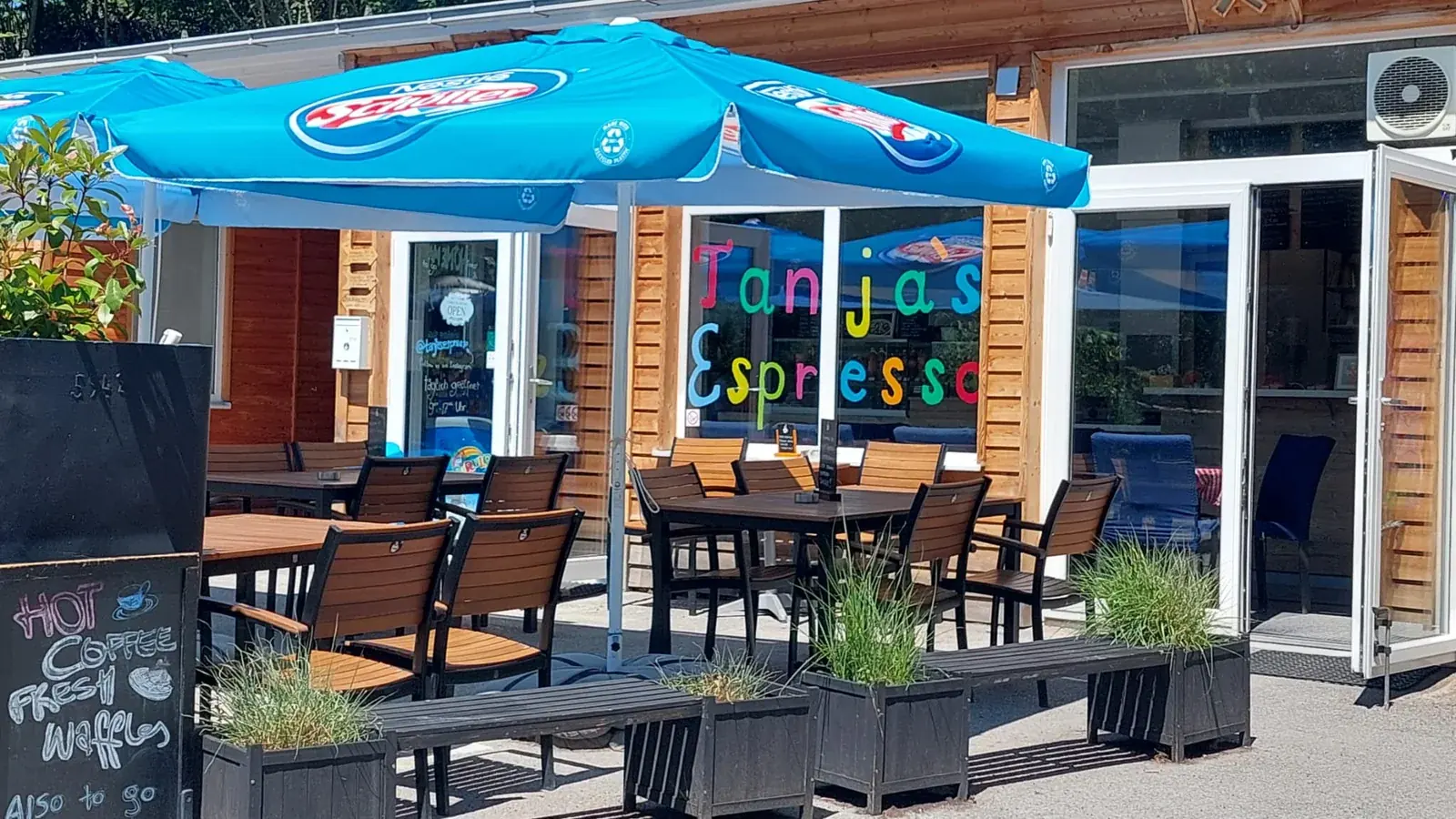 Außenansicht von Tanja's Espresso