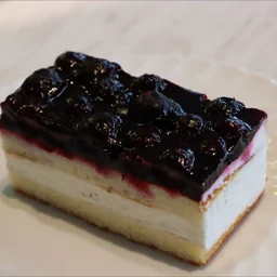 Heidelbeer Sahne Schnitte